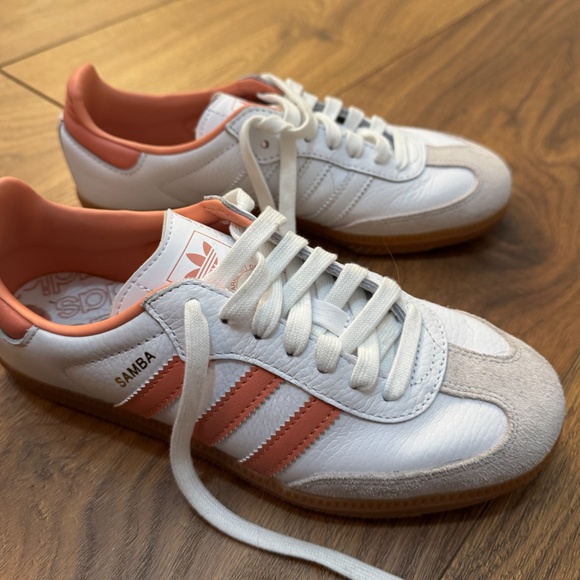 Adidas Samba OG "White/Pink" sneakers - Picture 6 of 8